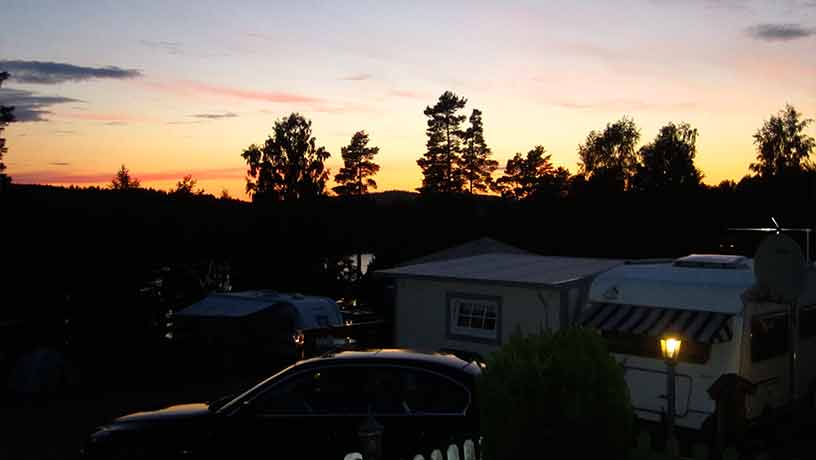 Camping med utsikt